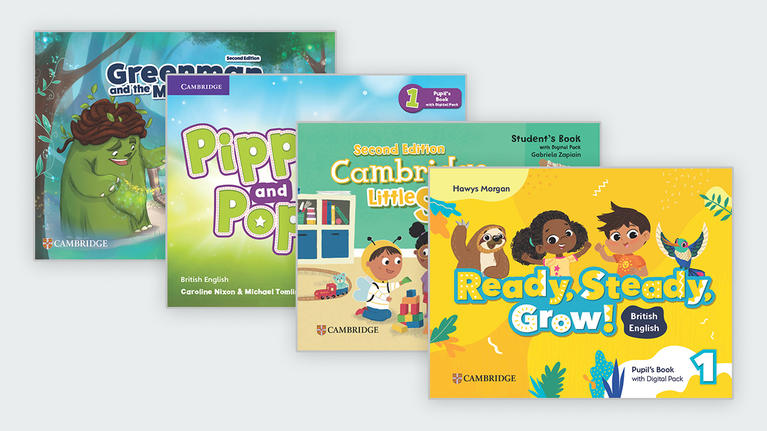 four children books in a row